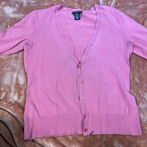 Pink Cardigan